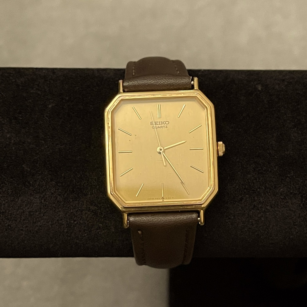Vintage Seiko Watch -Gold